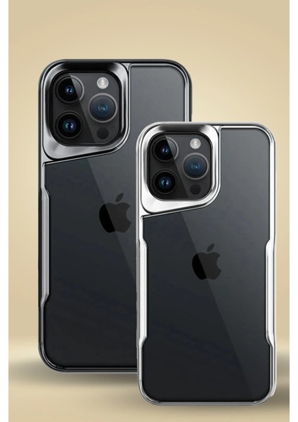Apple iPhone 15 Pro Max Kılıf Boyi Silikon Kapak - Siyah Zrnet