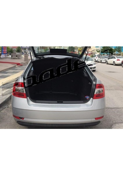 Skoda Octavıa Sedan 2013-2020 Arası Uyumlu 3D Kauçuk Bagaj Havuzu