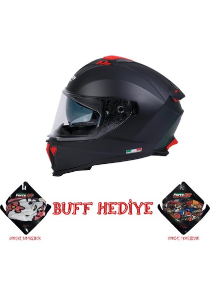 Sw 865 Solıd Matt Black Kask
