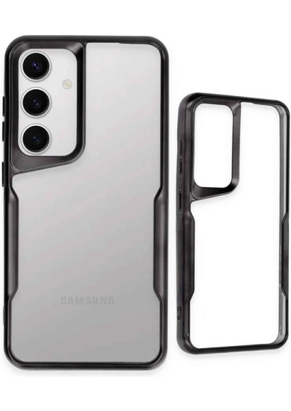 Samsung Galaxy A35 5g Kılıf Boyi Silikon Kapak - Siyah Zrnet