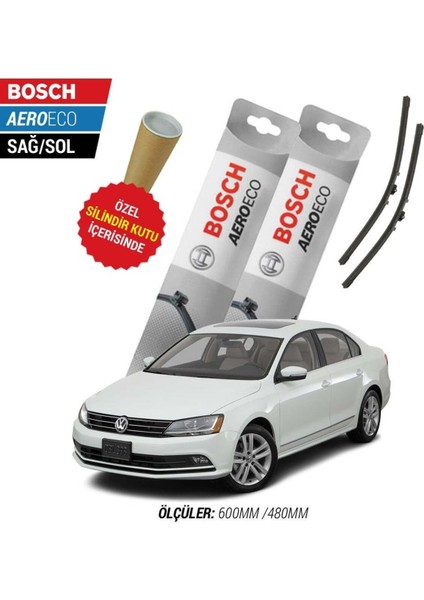 Vw Jetta Muz Silecek (2011-2019) Bosch Aeroeco