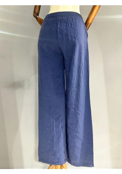 BELİ LASTİKLİ BAĞUCU DETAYLI PANTOLON