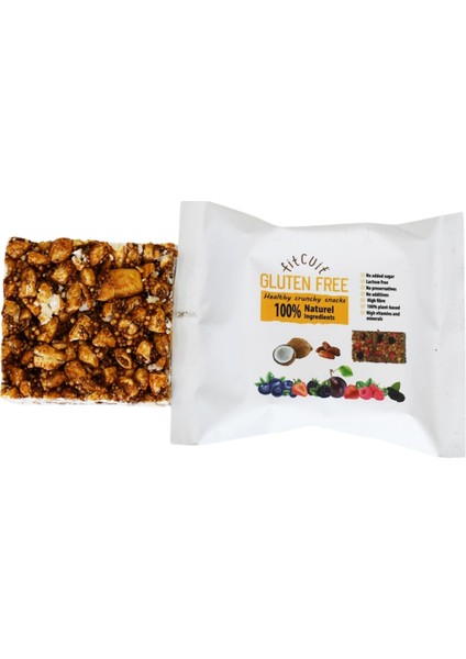 Glutensiz Krokan Bar Çilekli 15 gr
