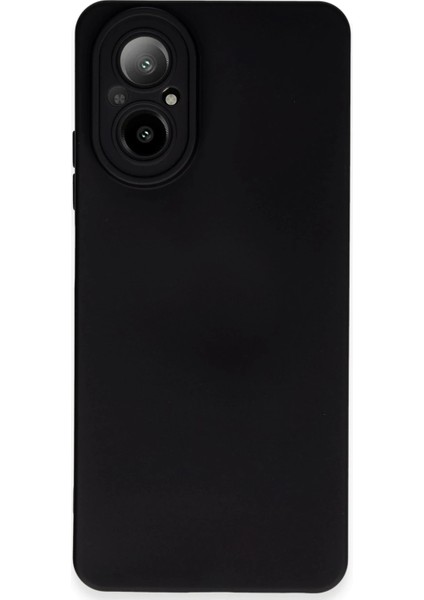 Realme 12 Lite Kılıf Nano Içi Kadife Silikon - Siyah Zrnet