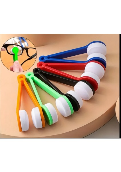 Gözlük Silme Bezi- Güneş Gözlüğü Camı Temizleyeci Mikrofiber Silici Pedi (Karışık Renk 1 Adet)