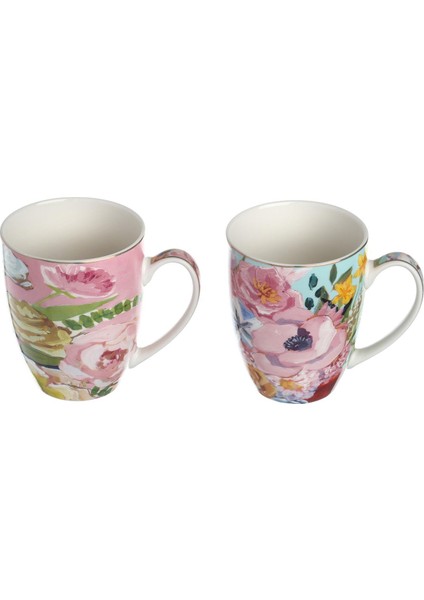 Lucky Art Peony Bone 2li Kupa Seti 350CC Lyba 064