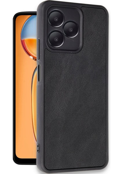 Realme Note 50 4g Kılıf Aras Deri Kapak - Siyah Zrnet fiyatları
