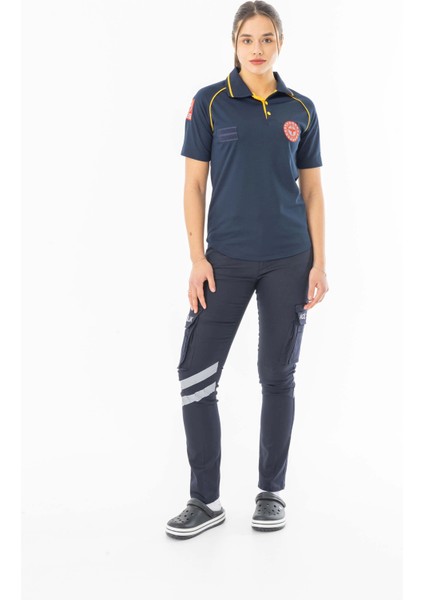 112 Acil Tıp Teknisyeni T-Shirt Lacivert (ATT001)