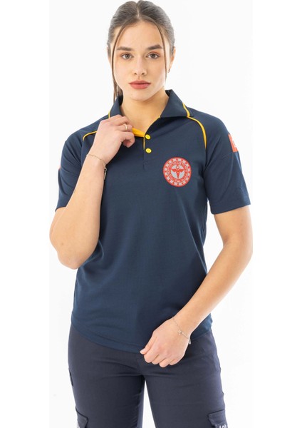 112 Acil Tıp Teknisyeni T-Shirt Lacivert (ATT001)