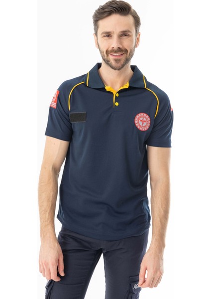 112 Acil Tıp Teknisyeni T-Shirt Lacivert (ATT001)