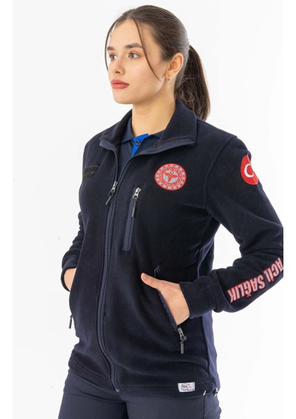 112 Acil Tıp Teknisyeni Fermuarlı Polar Ceket (ATT006) modelleri