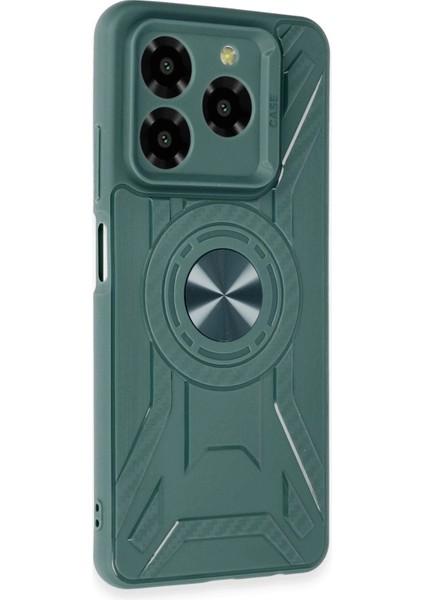 General Mobile Era 50 Kılıf Lincoln Silikon - Koyu Yeşil Zrnet