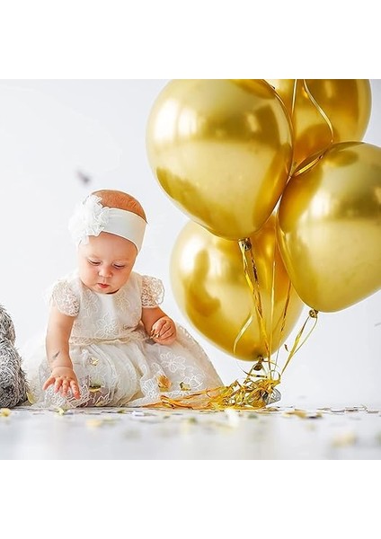 Metalik Balon Gold 100 Adet fiyatları