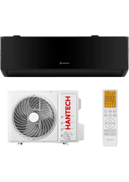 H-Pro Siyah Cam Panel A++ (Wi-Fi + Montaj Dahil) 24.000 Btu/h Duvar Tipi Inverter Klima