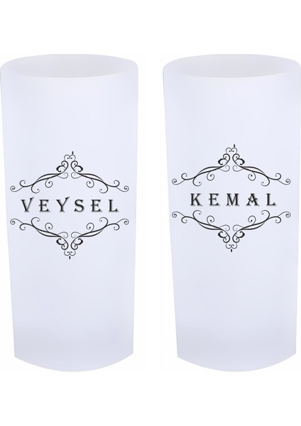 Rakı Bardak Kişiye Özel Baskılı-Buzlu