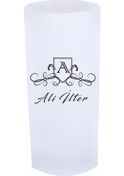 Kişiye Özel Rakı Bardağı Buzlu