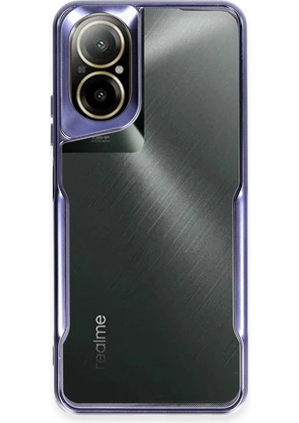 Realme 12 Lite Kılıf Boyi Silikon Kapak - Lacivert Zrnet