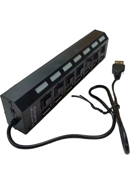 7 Port USB 2.0 Swith Çoklayıcı Çoğaltıcı
