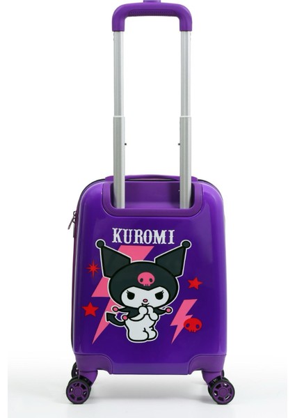 Kuromi Mor Kız Çocuk Valizi | Darbeye Dayanıklı fiyatları