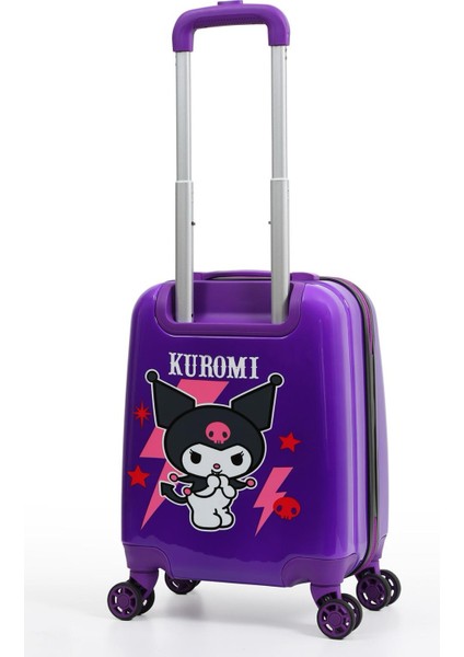 Kuromi Mor Kız Çocuk Valizi | Darbeye Dayanıklı fırsatları