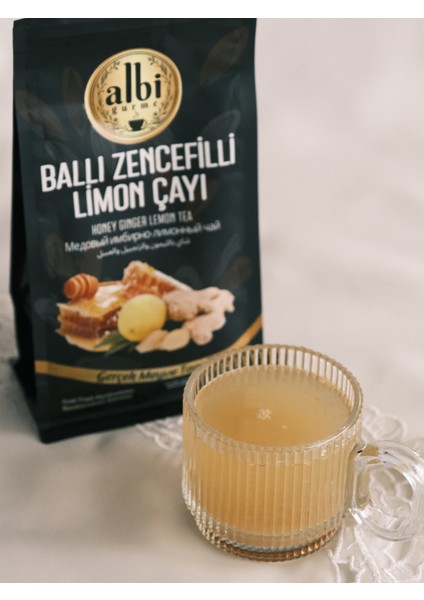 Taneli Bal Zencefil Limon Çayı 250 gr