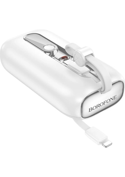 Powerbank iPhone ile Uyumlu 10000MAH LED Ekranlı Kompak ve Hafif Mini Güç Bankası Lightning Type-C