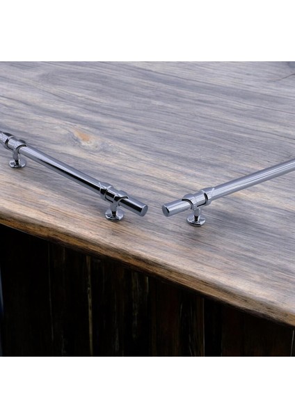 Mobilya Çekmece Mutfak Dolabı Dolap Kulpları Kulbu Kulpu Metal Kulp 128 mm -12.8 cm Krom Renk fırsatları