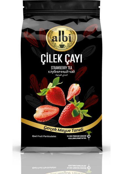 Çilek Taneli Çay 250 gr