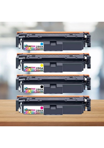 Hp Color Laserjet Pro Mfp 4303DW Muadil Toner Takımı / Hp 230A W2300A