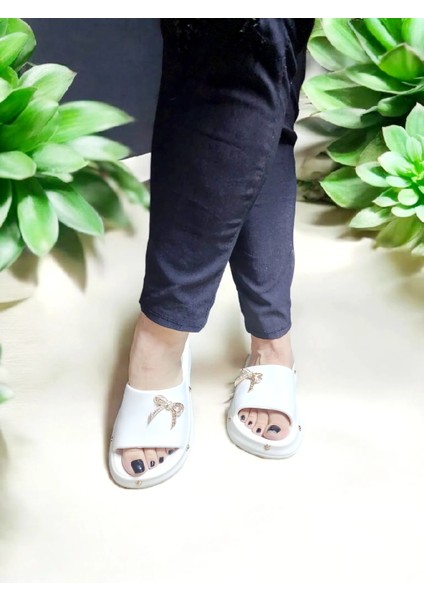 Eva Fiyonklu Rahat ve Şık Havuz,deniz,plaj Terliği modelleri