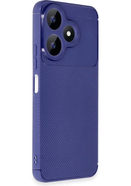 Xiaomi Redmi 13 4g Kılıf Auto Focus Karbon Kapak - Lacivert Zrnet