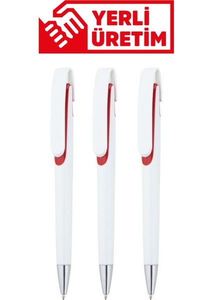 Plastik Tükenmez Kalem 100 Adet Basmalı Tükenmez Kalem Okul Iş Ofis Tükenmez Kalem indirimleri