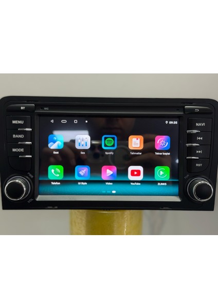 Audi A3 2008 2012 Carplay Navigasyon Multimedya Android Kamera Bt Double