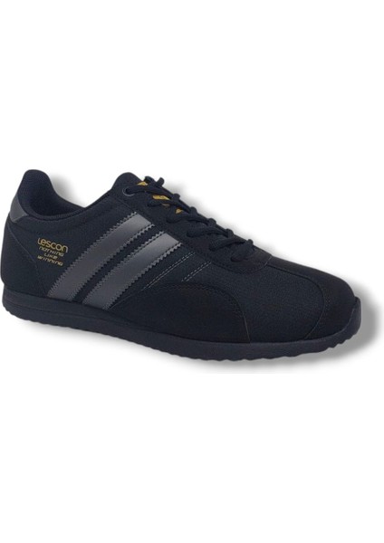 Nova Siyah Sneakers Spor Ayakkabı