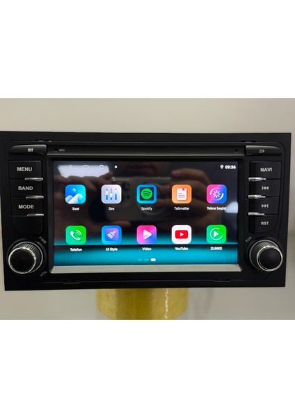 Audi A4 2007 2008 Fimex Bt Multimedya Navigasyon Android Carplay