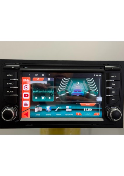 Audi A4 2007 2008 Fimex Bt Multimedya Navigasyon Android Carplay indirimleri
