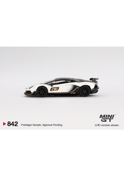 Lamborghini Aventador Svj 63 Bianco Asopo 842 fırsatları
