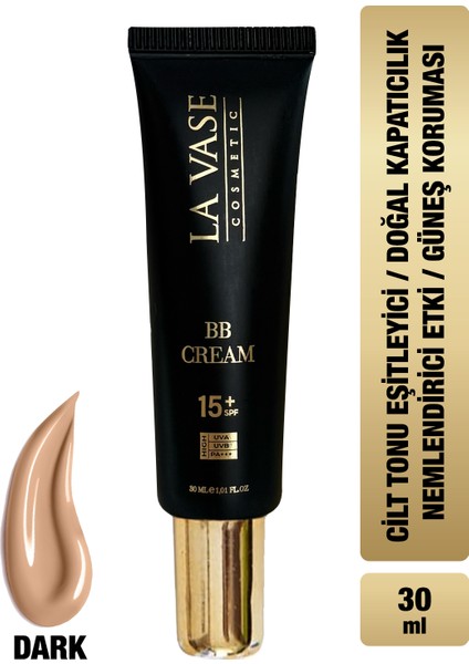 Dark BB Krem Cilt Tonunu Eşitleyici Doğal Kapatıcılık Etkisi 30 ml