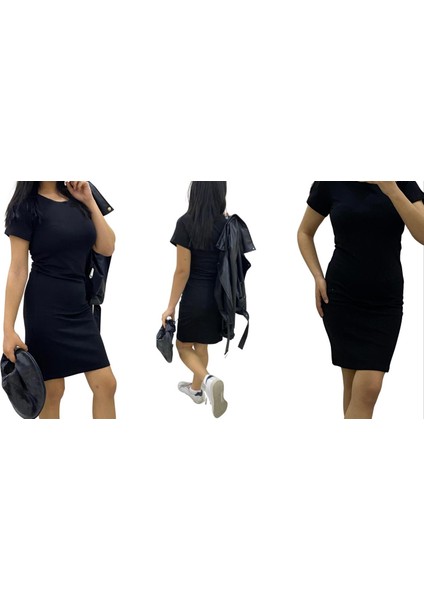 Siyah Basic Elbise