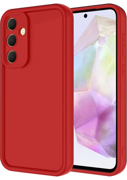 Samsung Galaxy A16 5g Kılıf Viera Silikon - Kırmızı Zrnet