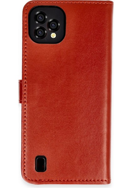 Reeder P13 Blue Plus 2022 Kılıf Trend S Plus Kapaklı Kılıf - Kırmızı Zrnet