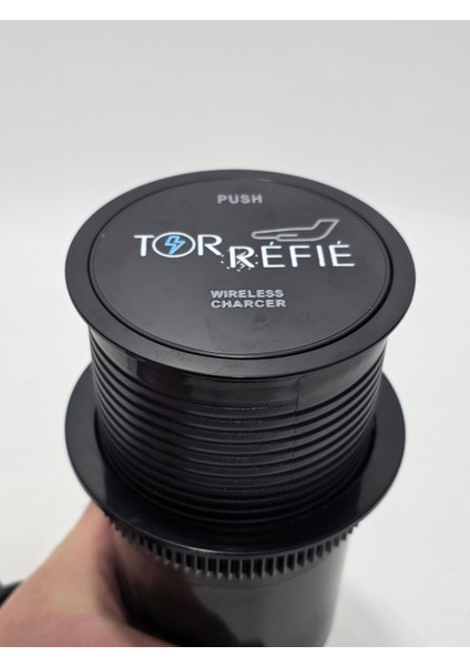 Tor Refie Masaüstü Gömülü Priz Kablosuz Hızlı Şarj Cihazı indirimleri