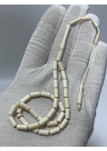 Kesme Fildişi Tesbih 5,89 Gram - Koleksiyonluk Fil Dişi Tespih modelleri