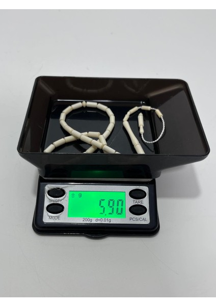 Kesme Fildişi Tesbih 5,89 Gram - Koleksiyonluk Fil Dişi Tespih indirimleri