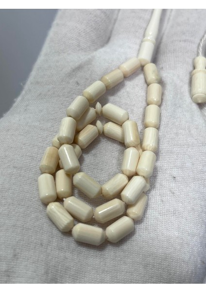 Kesme Fildişi Tesbih 9,17 Gram - Koleksiyonluk Fil Dişi Tespih fırsatları