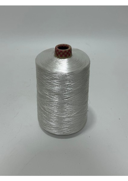 Beyaz Renk Polyester Iplik 19 Rulo