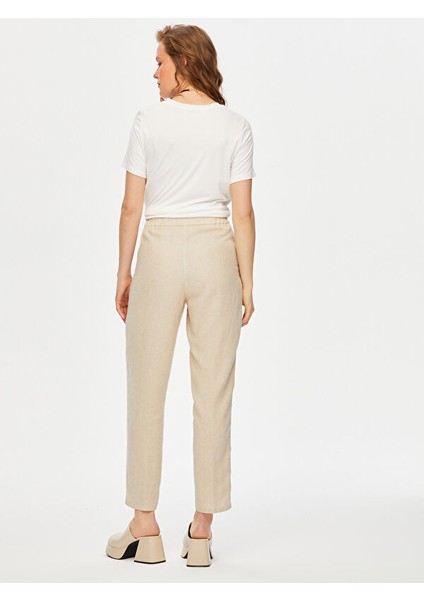 Kordone Nakış Garnili File Detaylı Comfort Fit Pantolon S25PNT030 modelleri