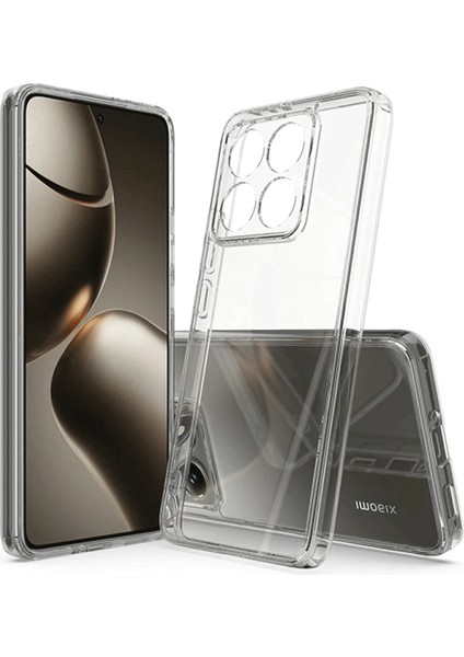 Xiaomi Mi 14T Kılıf Lüx Şeffaf Silikon Zrnet