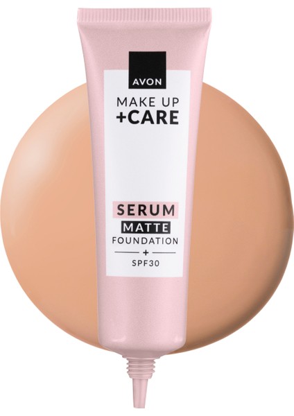Make Up + Care 3'ü 1 Arada Mat Serum Fondöten 30 ml 230N Creamy Natural