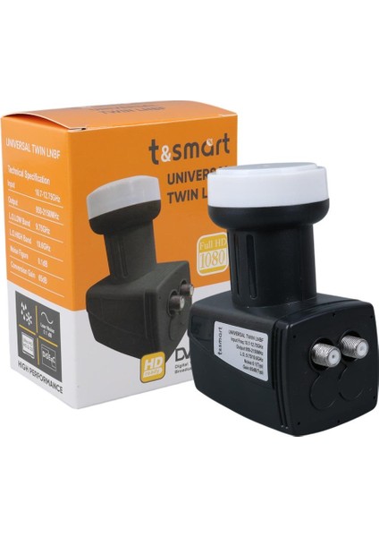 Smart Çift Çıkışlı Ikili Lnb Elembi Ultra Hd 4K Uyumlu-